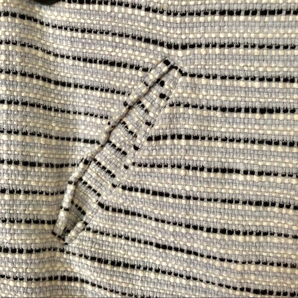 Ann Taylor LOFT Blue & Black Tweed Skirt, Size: 6 - Picture 5 of 6